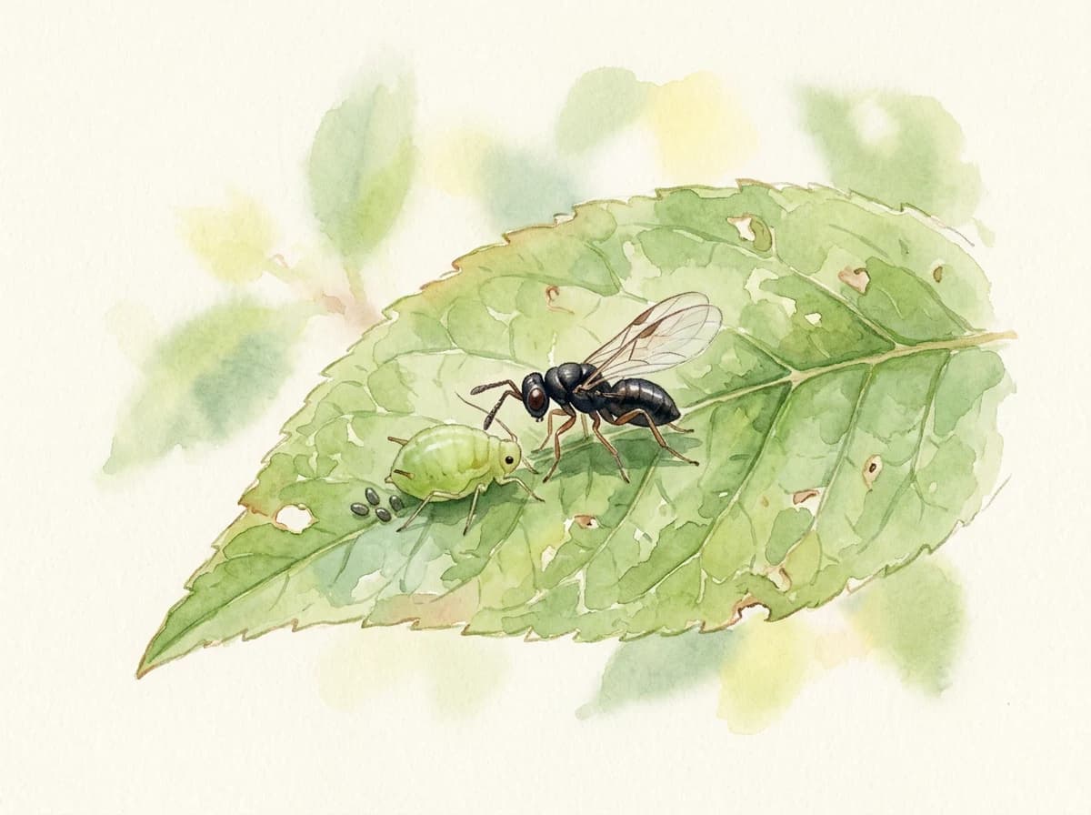 Avispas parasitoides