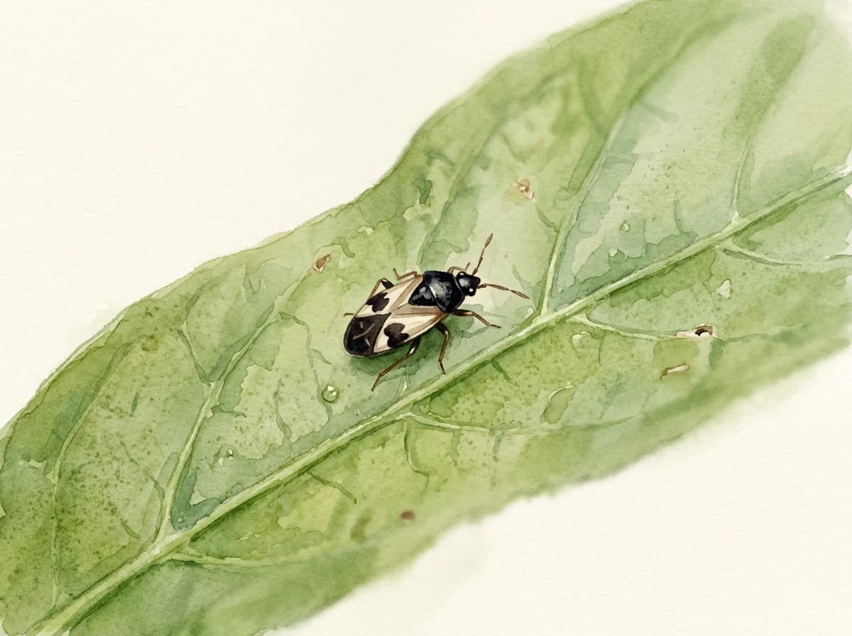 Chinche depredadora (Anthocoris, Orius)
