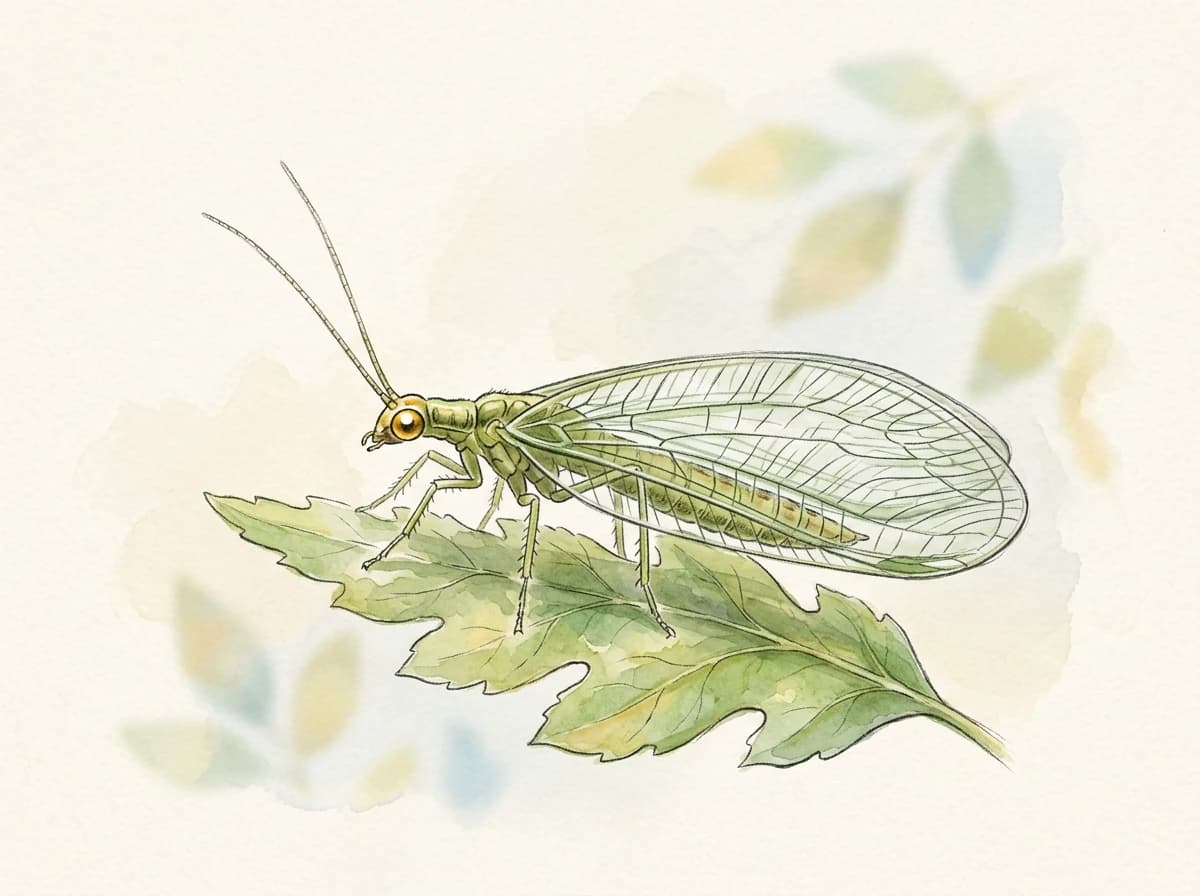 Crisopa (león de los pulgones)