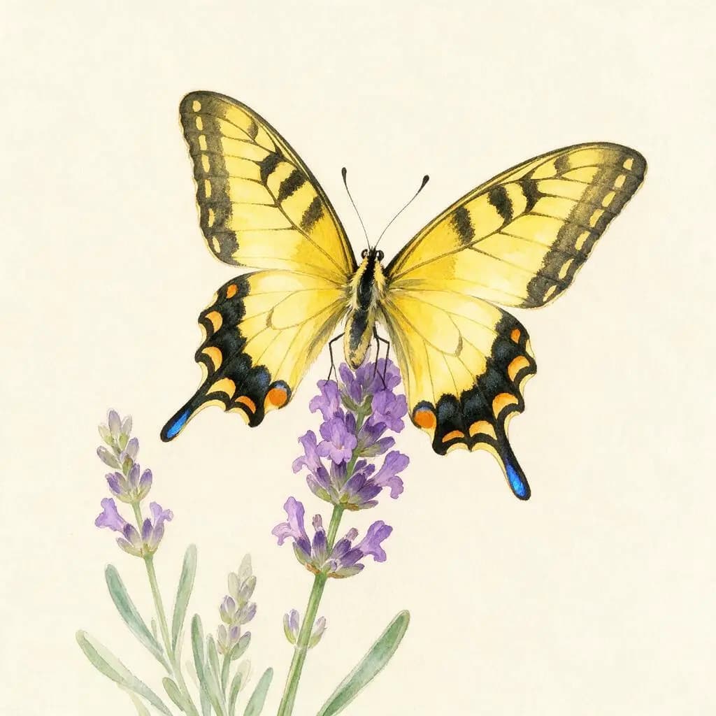 Mariposas y polillas polinizadoras