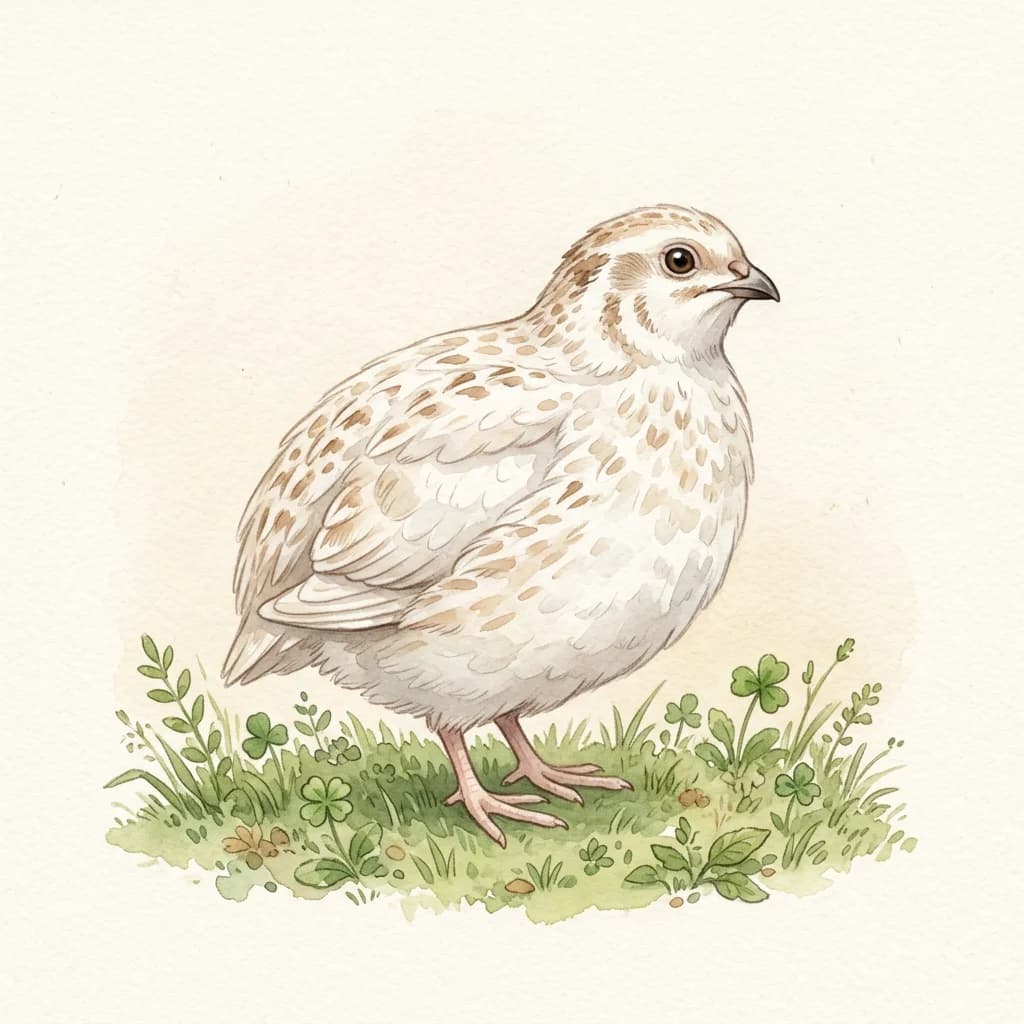 Codorniz Blanca Inglesa