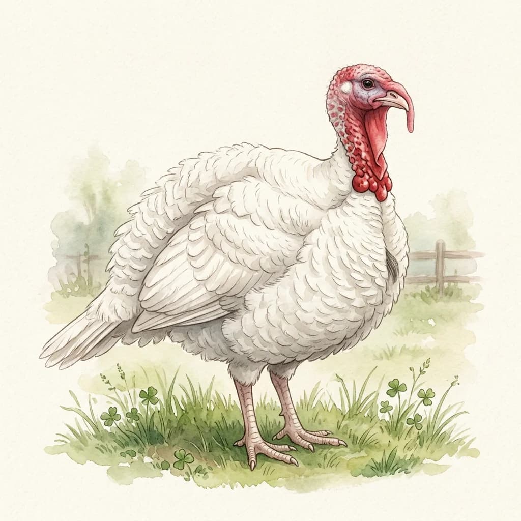 Pavo Blanco de Holanda