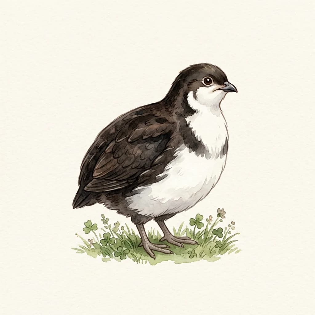 Codorniz Esmoquin (Tuxedo)