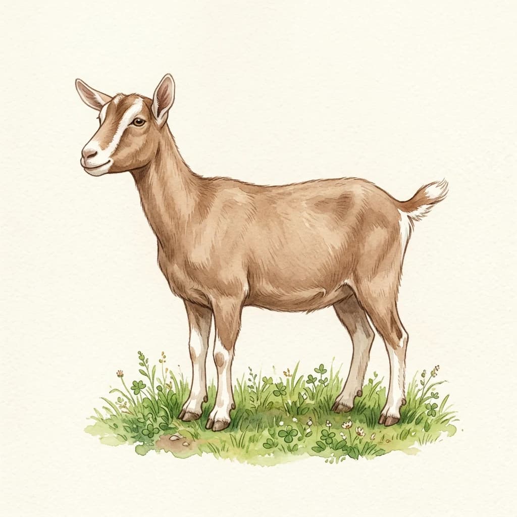 Cabra Toggenburg