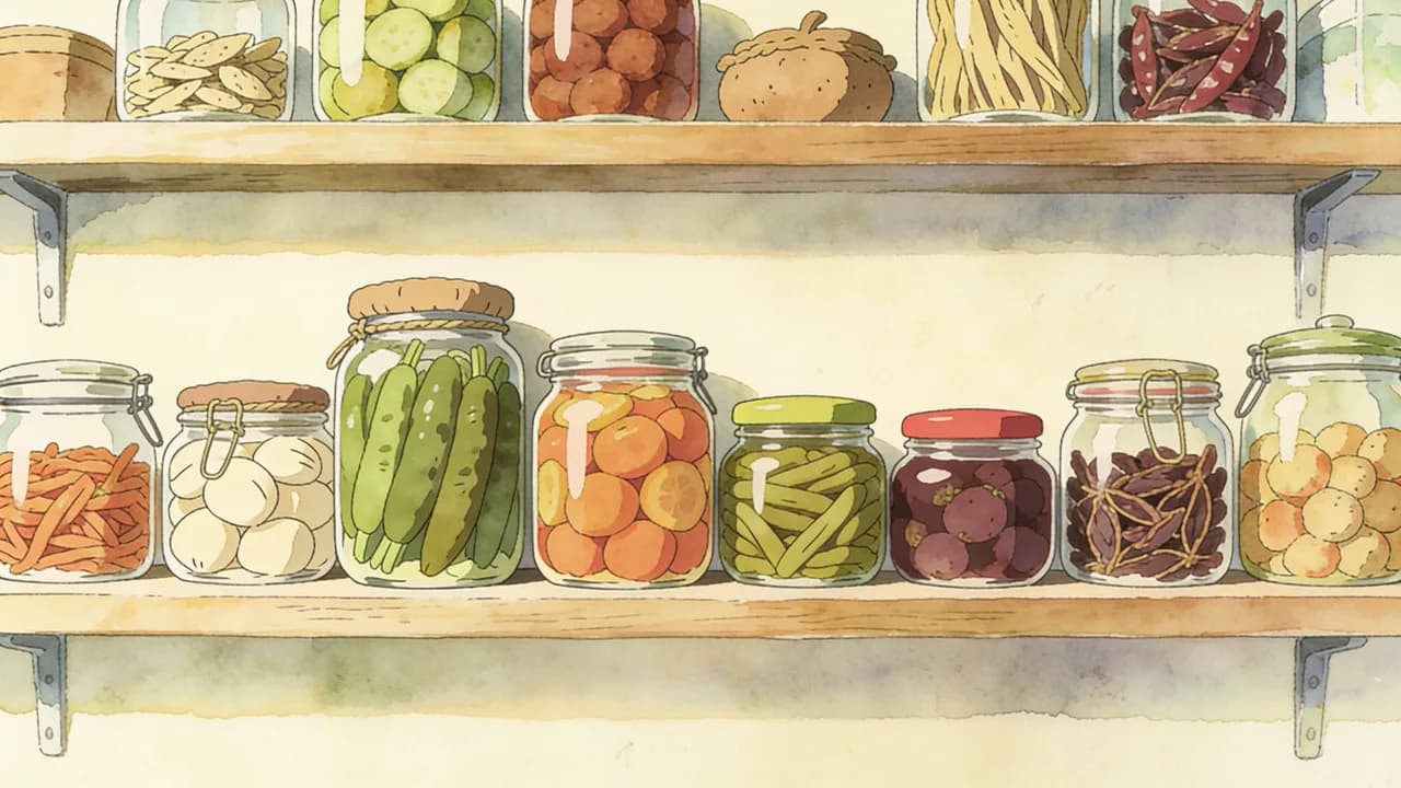 Cómo conservar tus verduras del huerto para el invierno