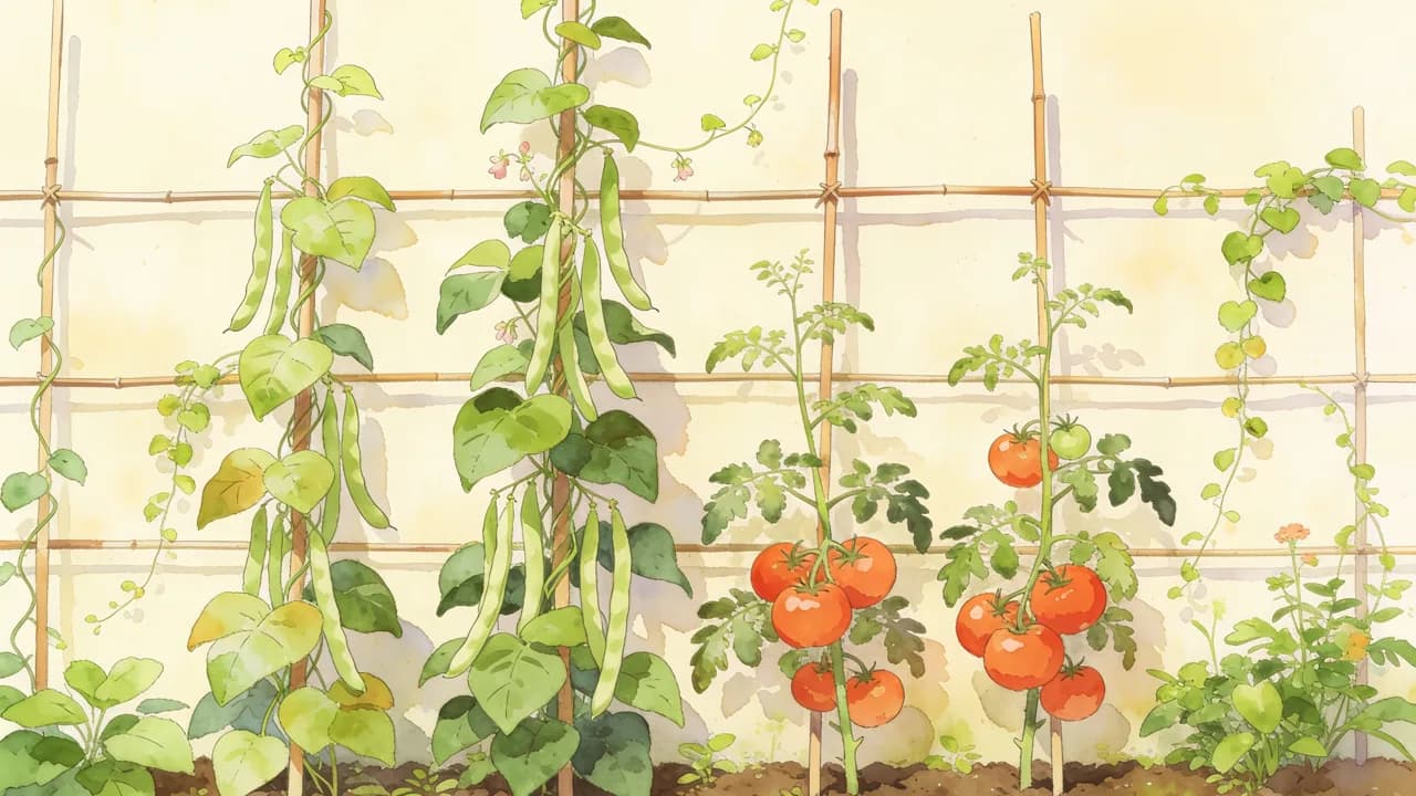 Cultivo vertical — más plantas en menos m²