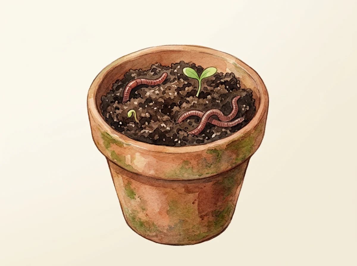 Humus de lombriz (vermicompost)
