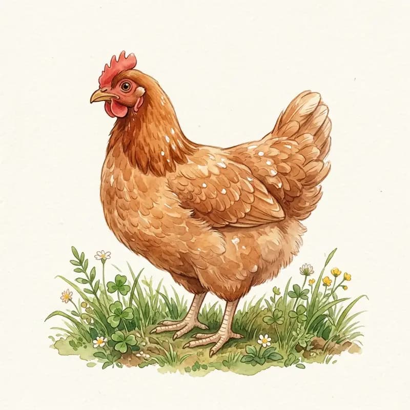 Híbrida ponedora (roja)