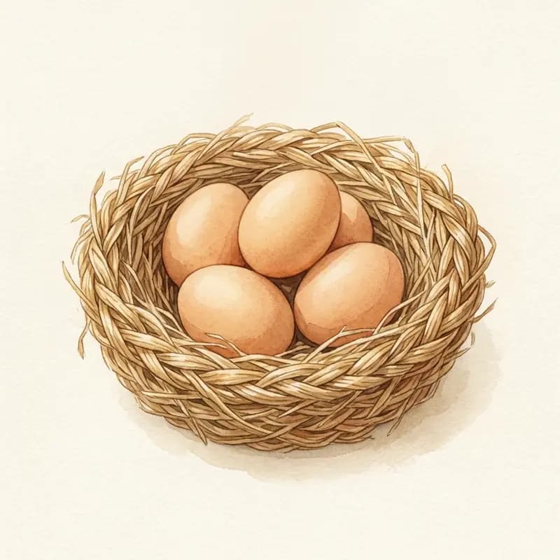 Huevos de Plymouth Rock Barrada