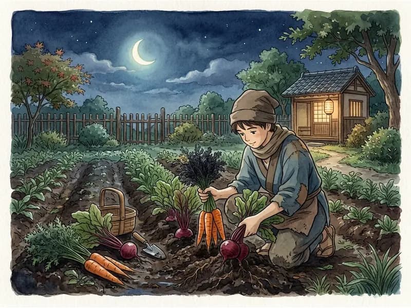 Menguante — raíz y planteles