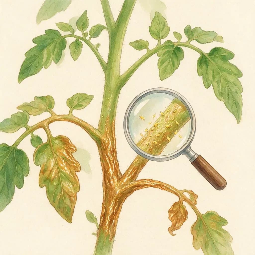 Ácaro del bronceado del tomate