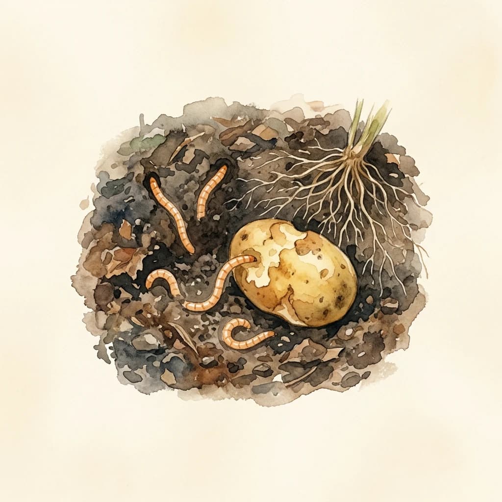 Gusanos de alambre