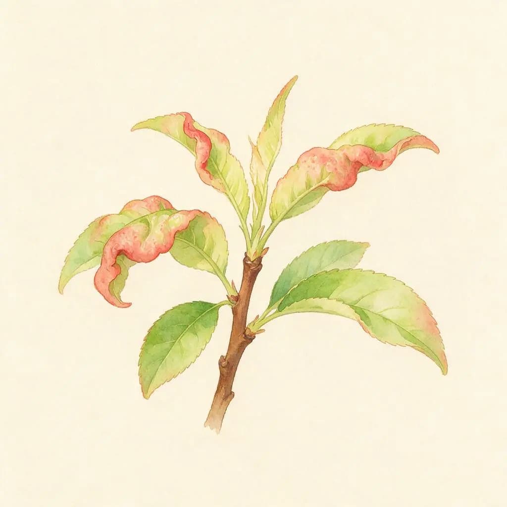 Lepra del melocotonero
