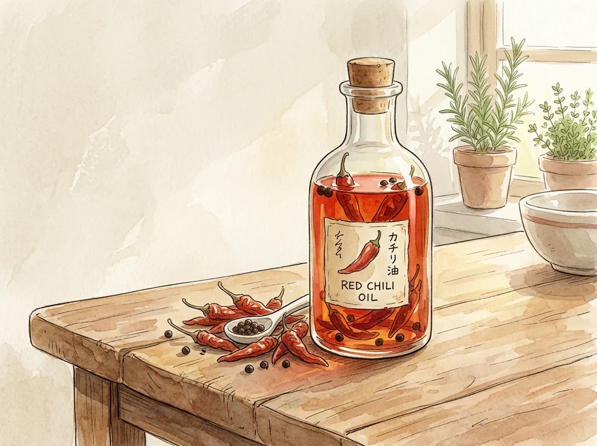 Aceite picante de guindilla