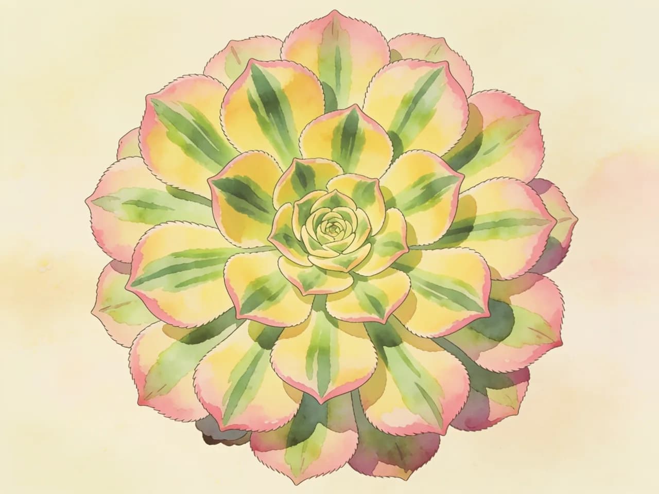 Aeonium Sunburst