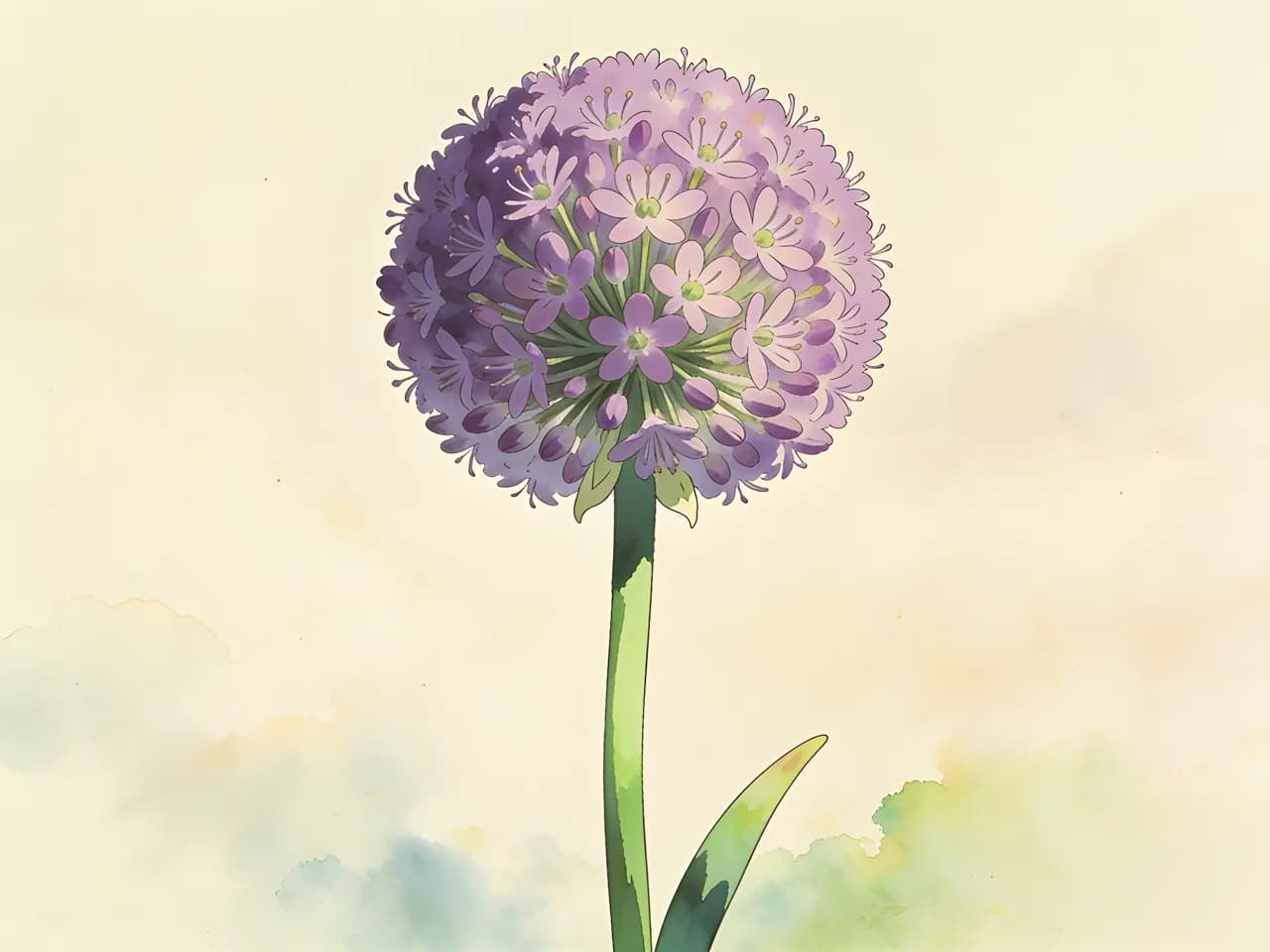 Allium gigante