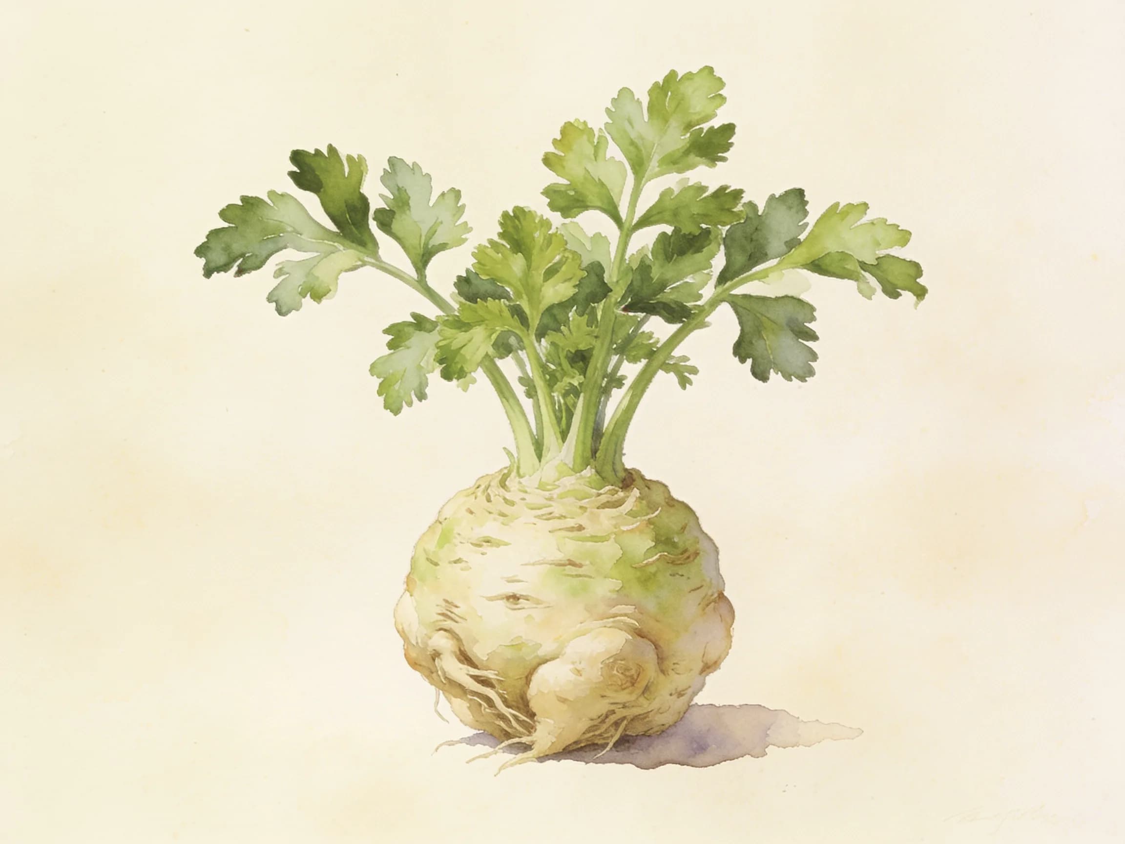 Apio nabo (celeriac)