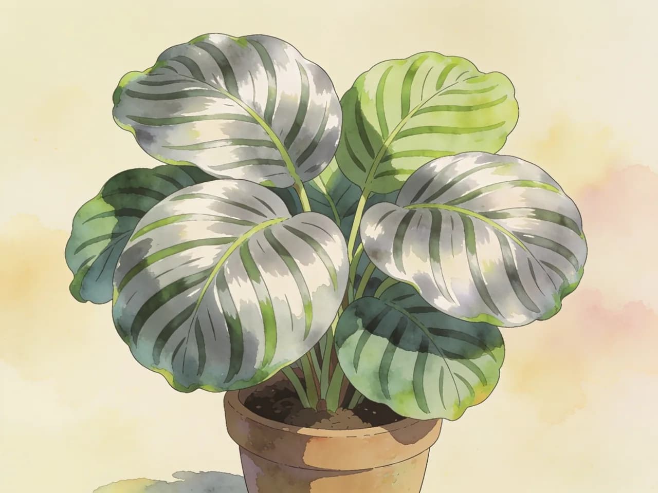 Calathea orbifolia