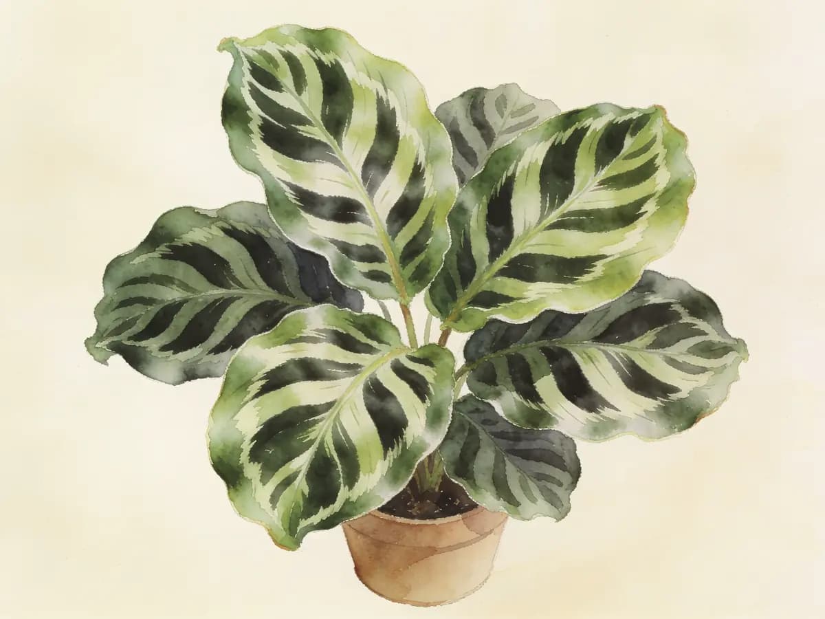 Calathea cebra