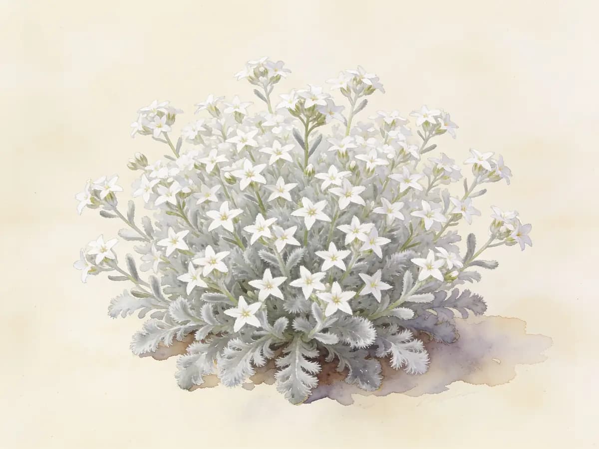 Nieve de verano (cerastium)