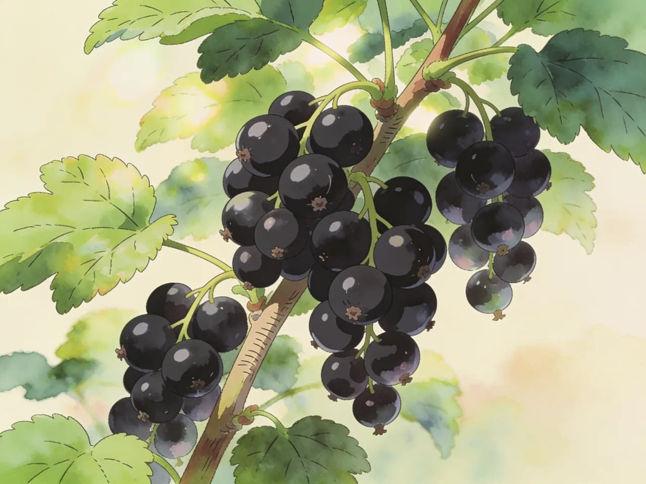 Grosellero negro (cassis)