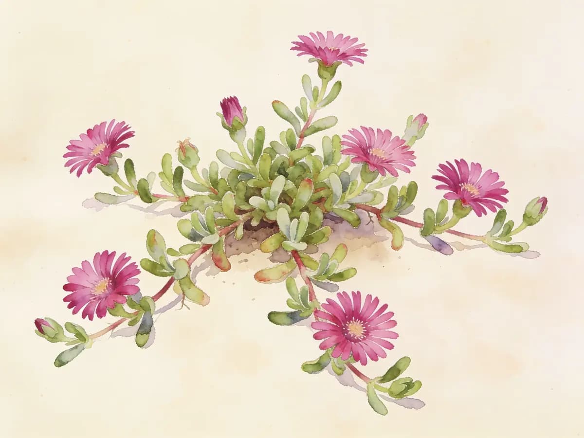 Uña de gato (lampranthus)