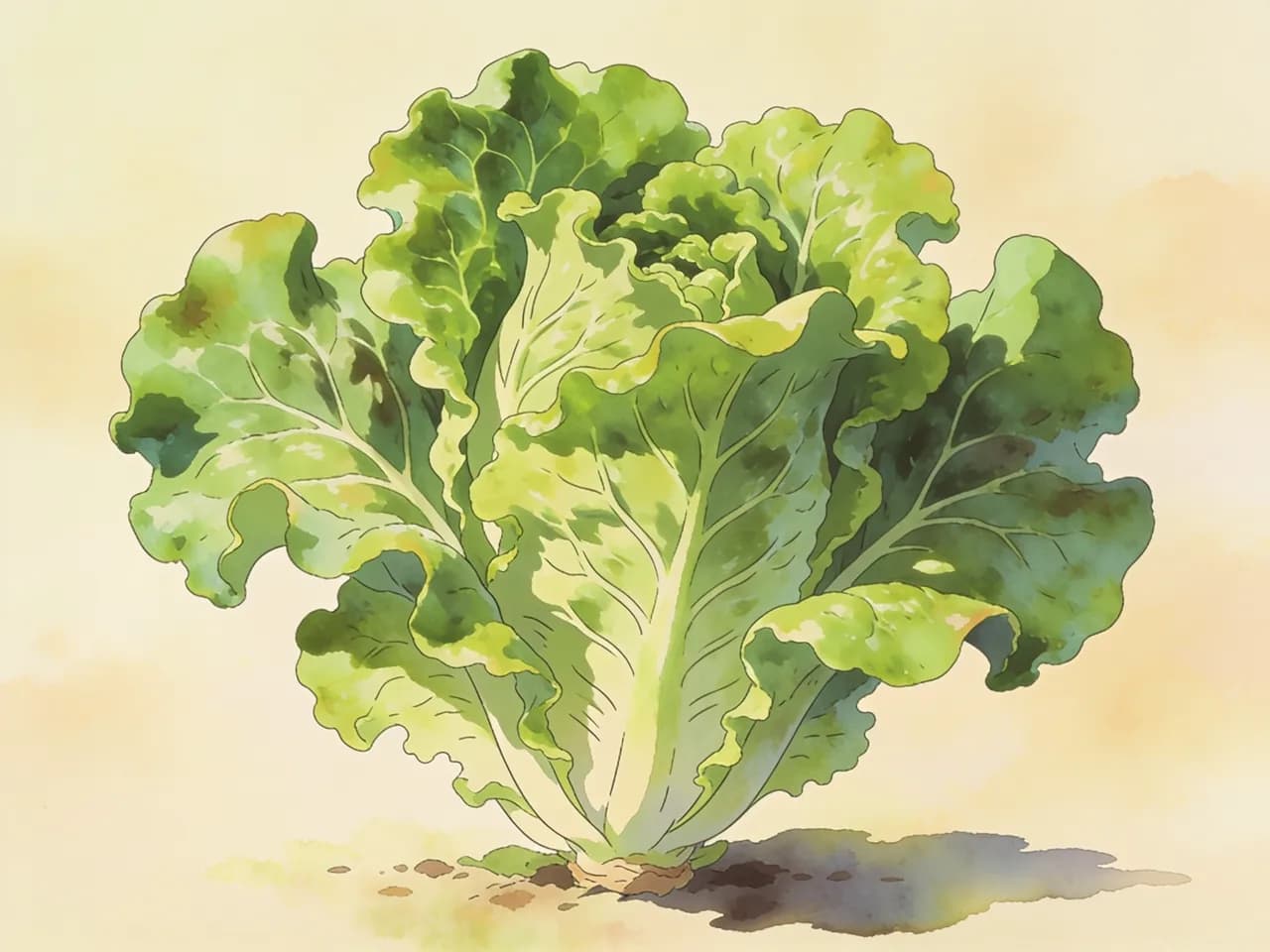 Lechuga hoja de roble