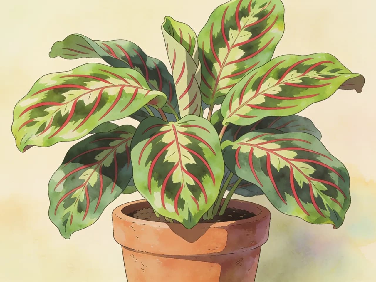 Maranta (planta de la oración)