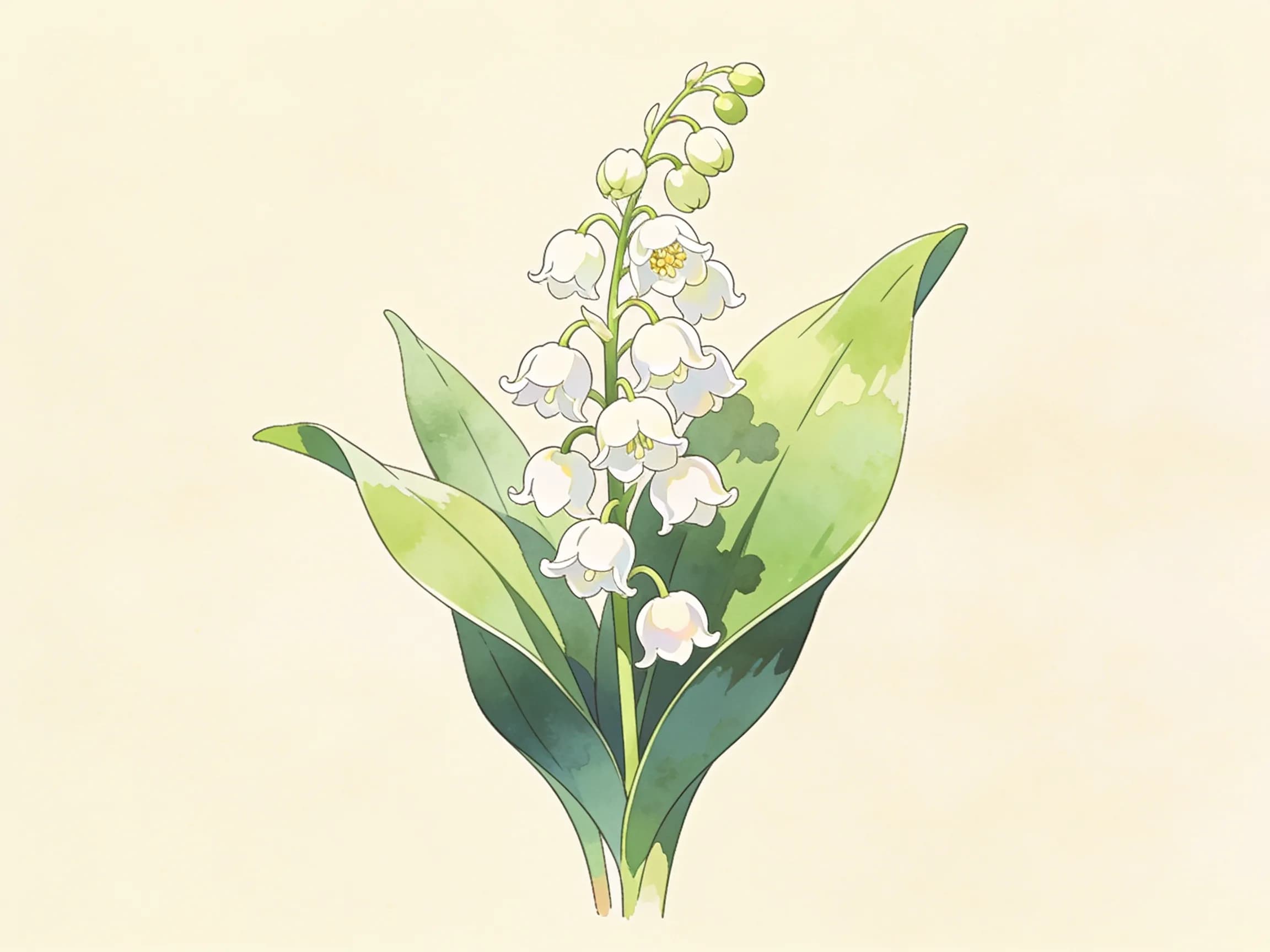 Muguet o lirio de los valles