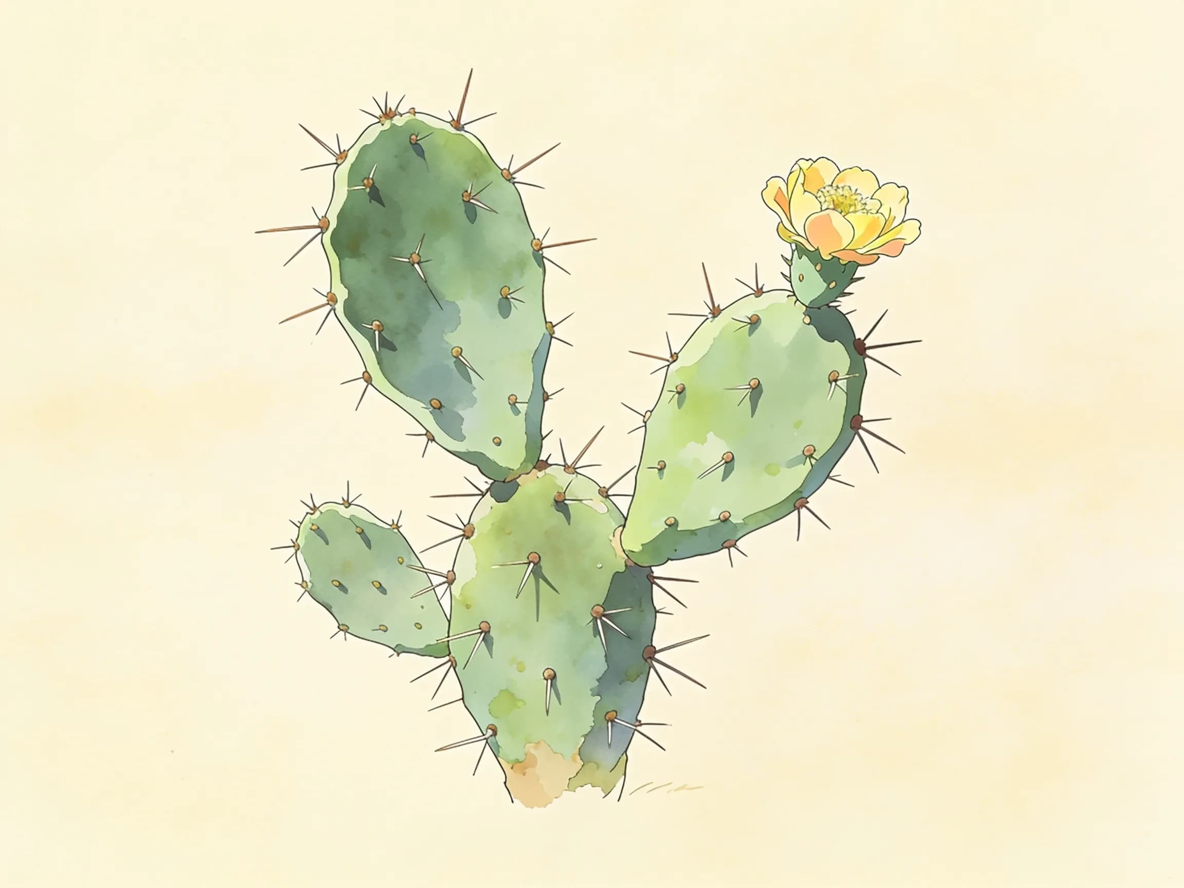 Opuntia Santa Rita (nopal morado)
