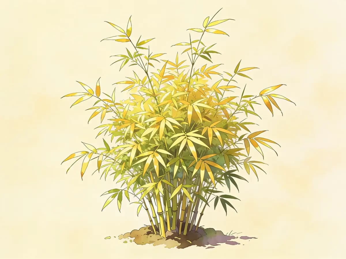 Bambú dorado