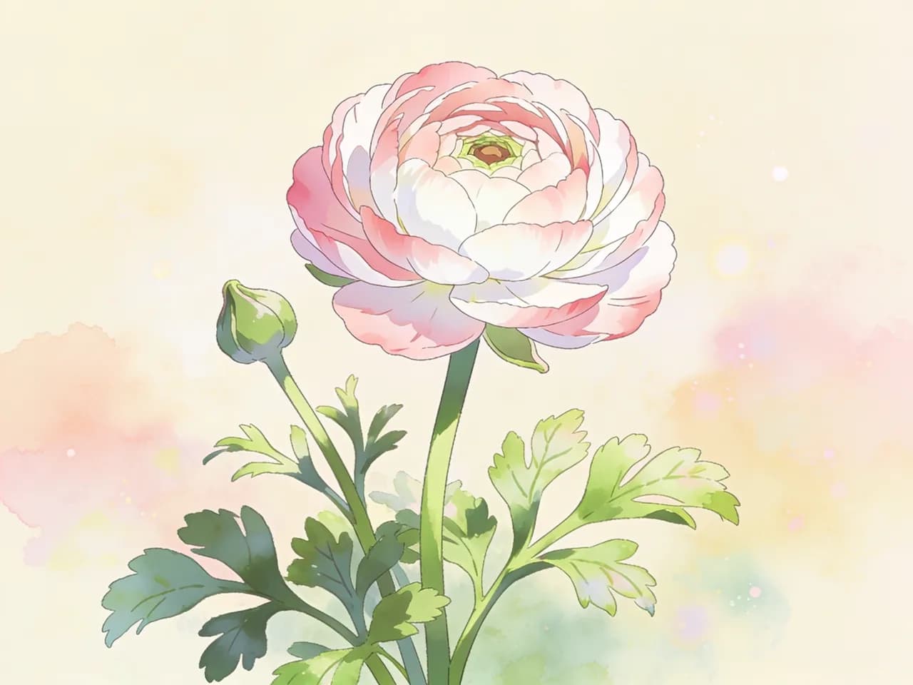 Ranúnculo (Ranunculus asiaticus)