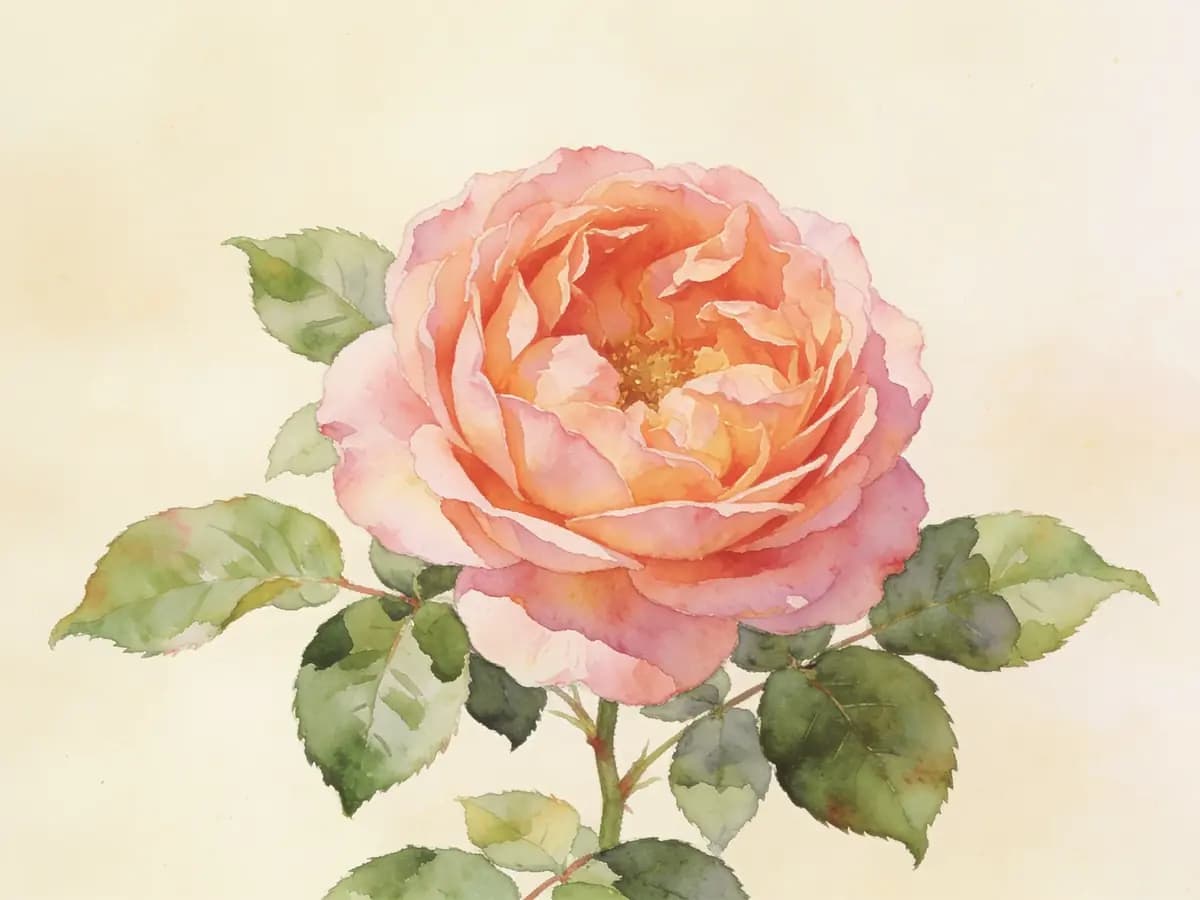 Rosal inglés Abraham Darby
