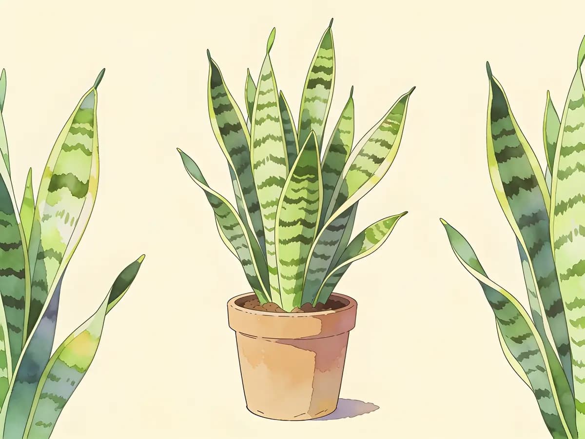 Sansevieria (lengua de tigre)