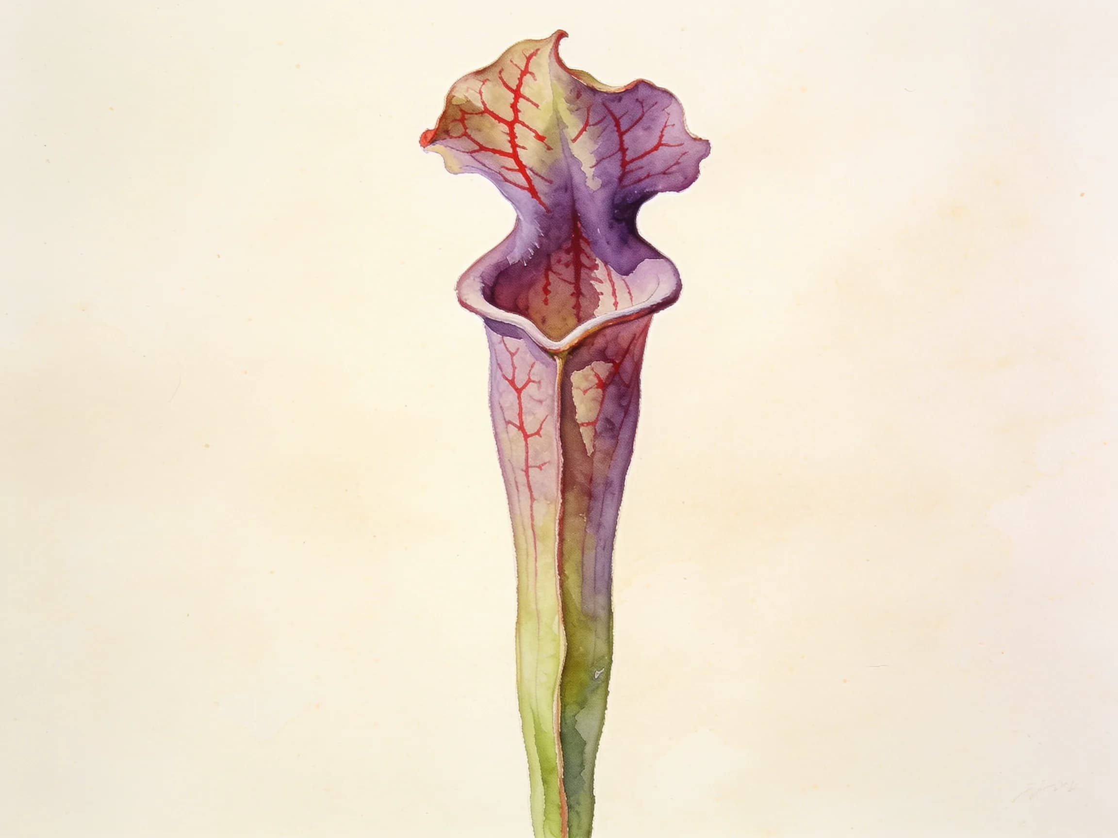 Sarracenia (planta trompeta)
