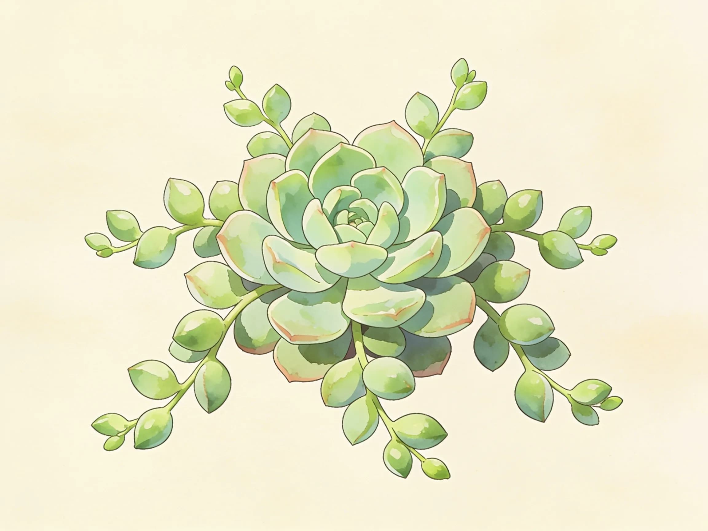 Cola de burro (Sedum)