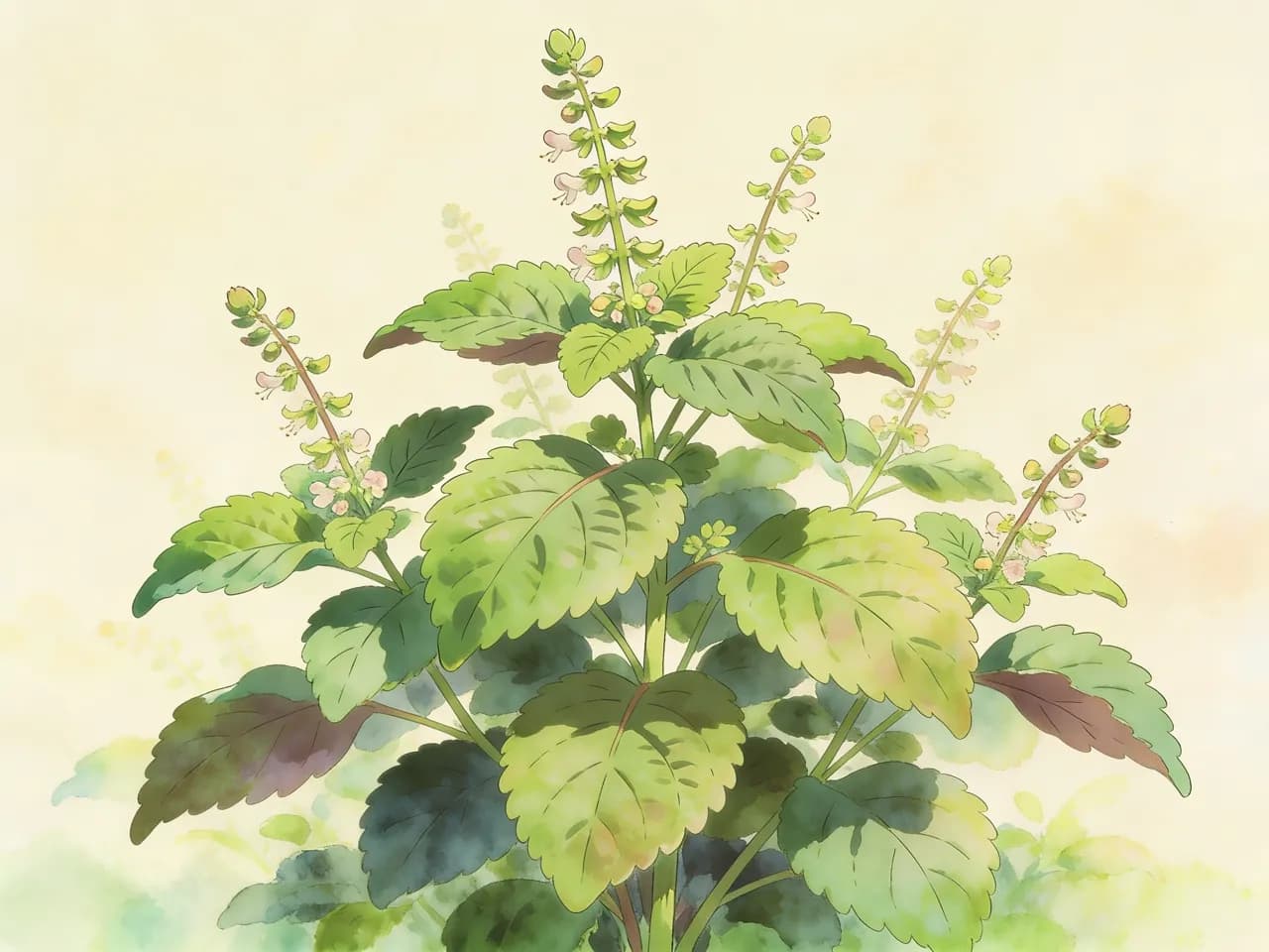 Shiso (perilla) verde
