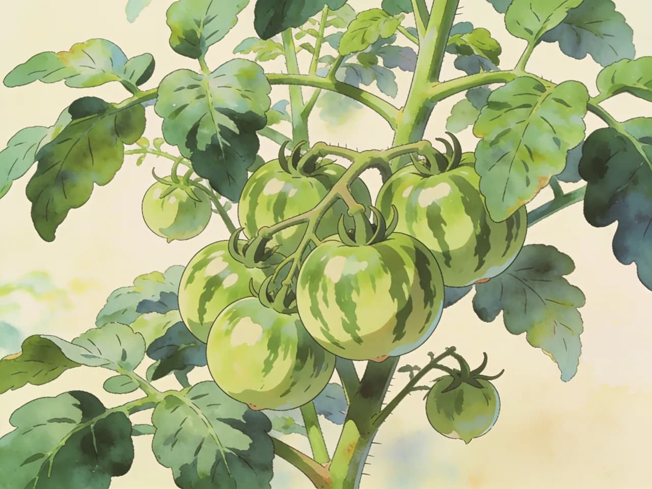 Tomate Green Zebra