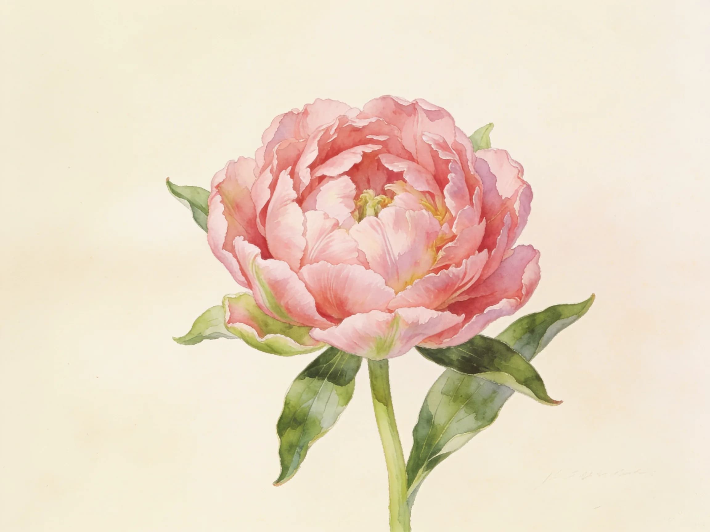 Tulipán doble tardío (peonía)