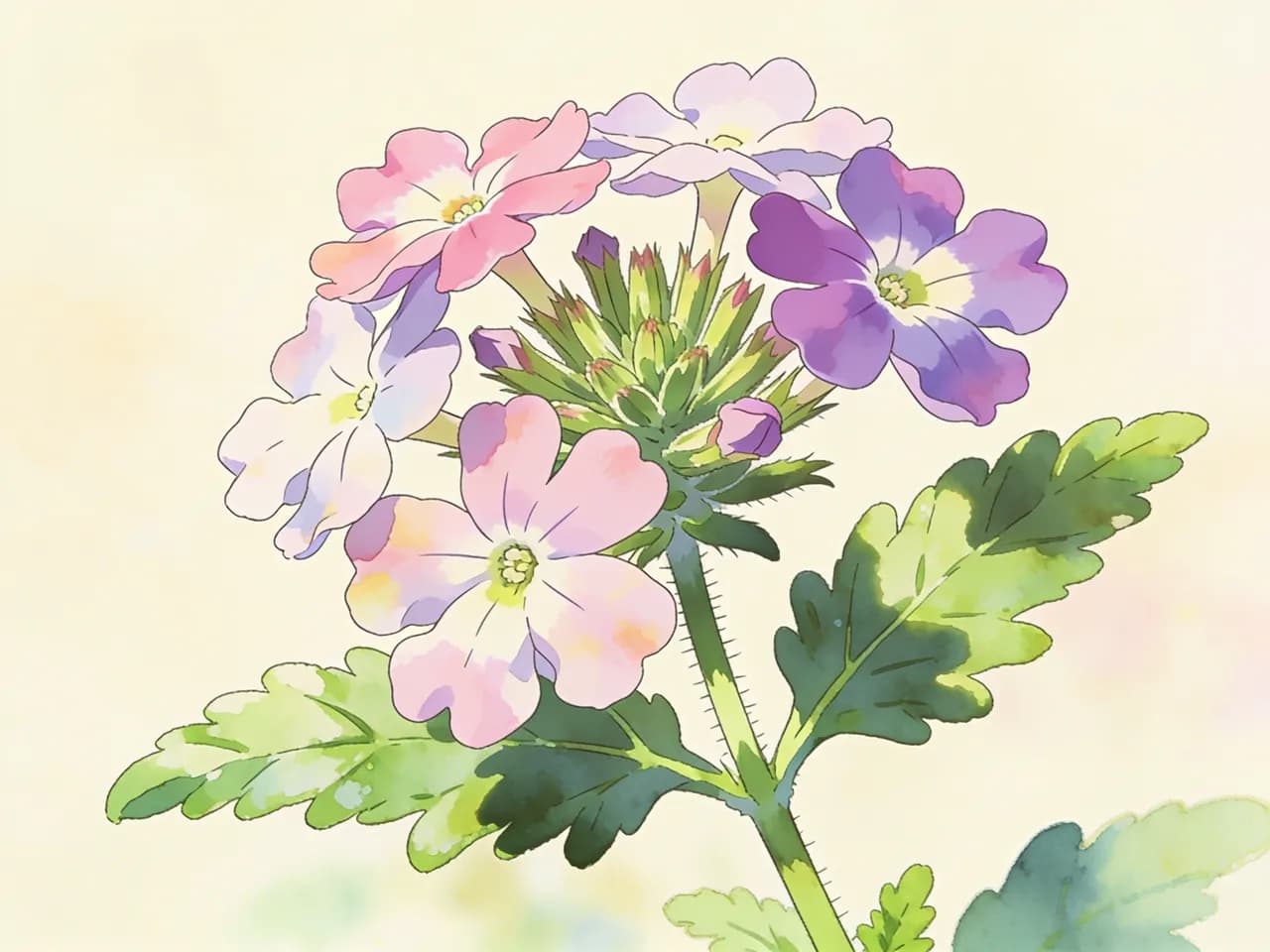 Verbena híbrida