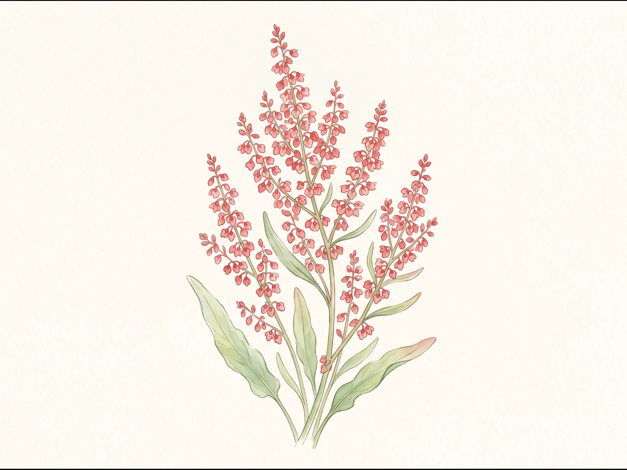 Acedera — Flor