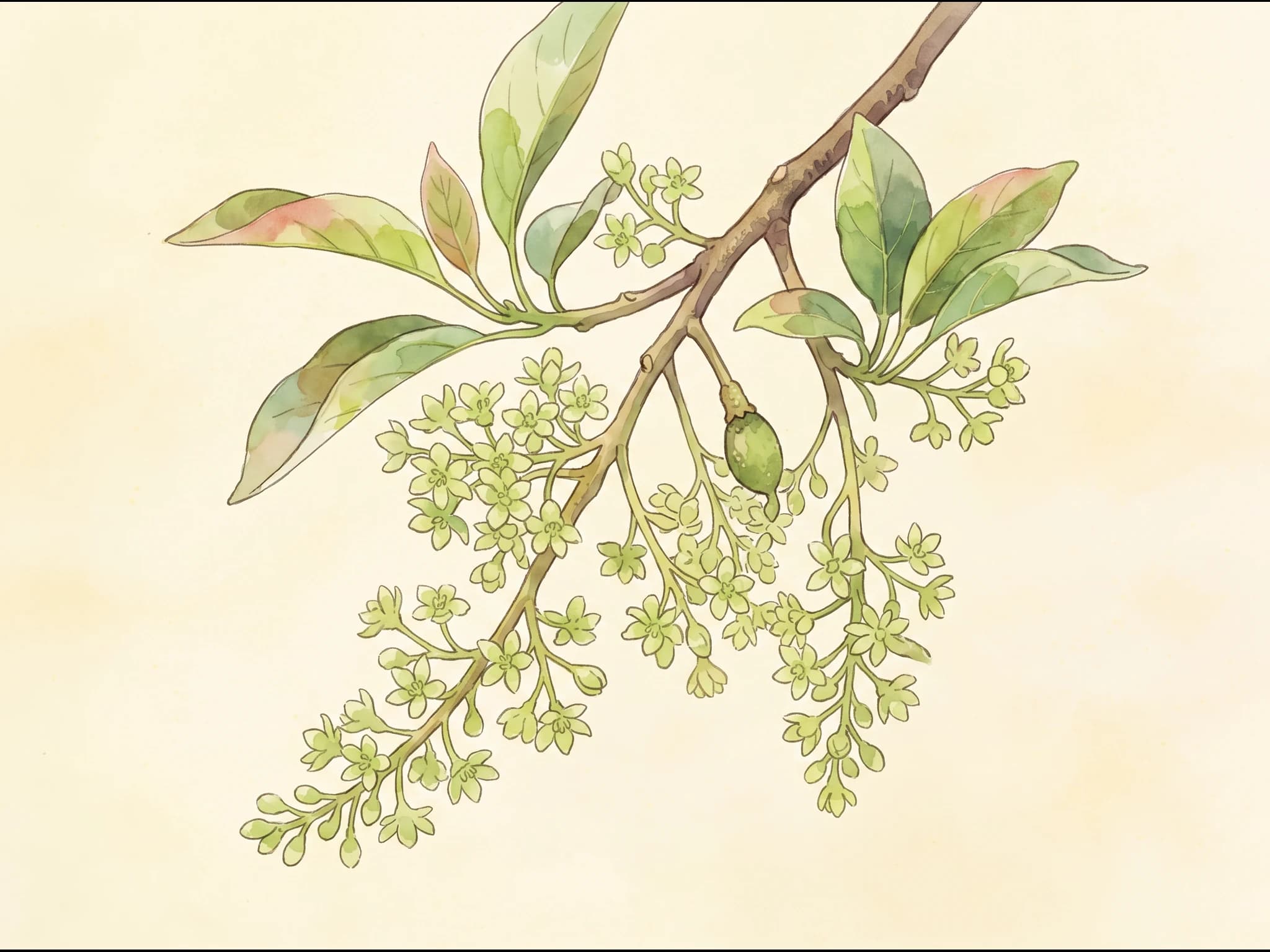 Aguacate Bacon — Flor