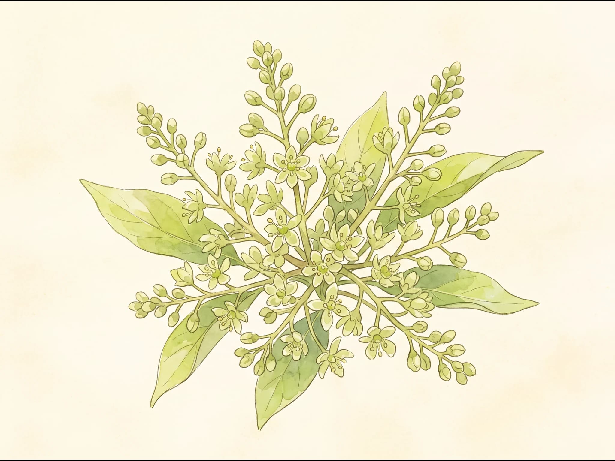 Aguacate Hass — Flor