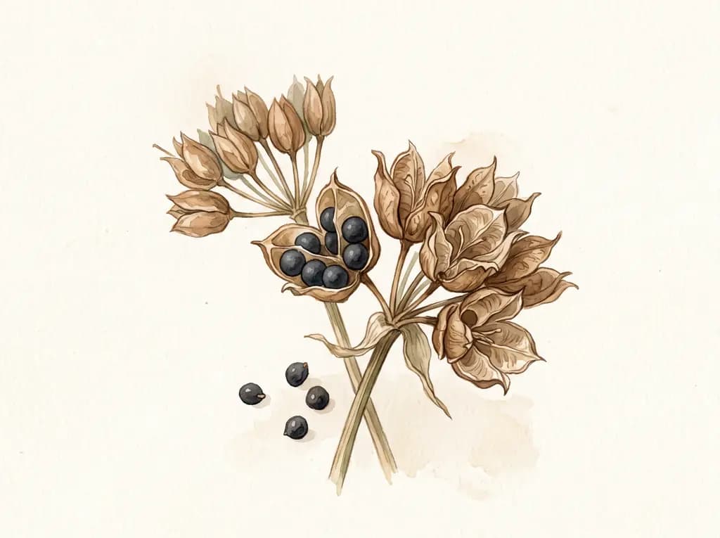 Ajo de oso — Semillas