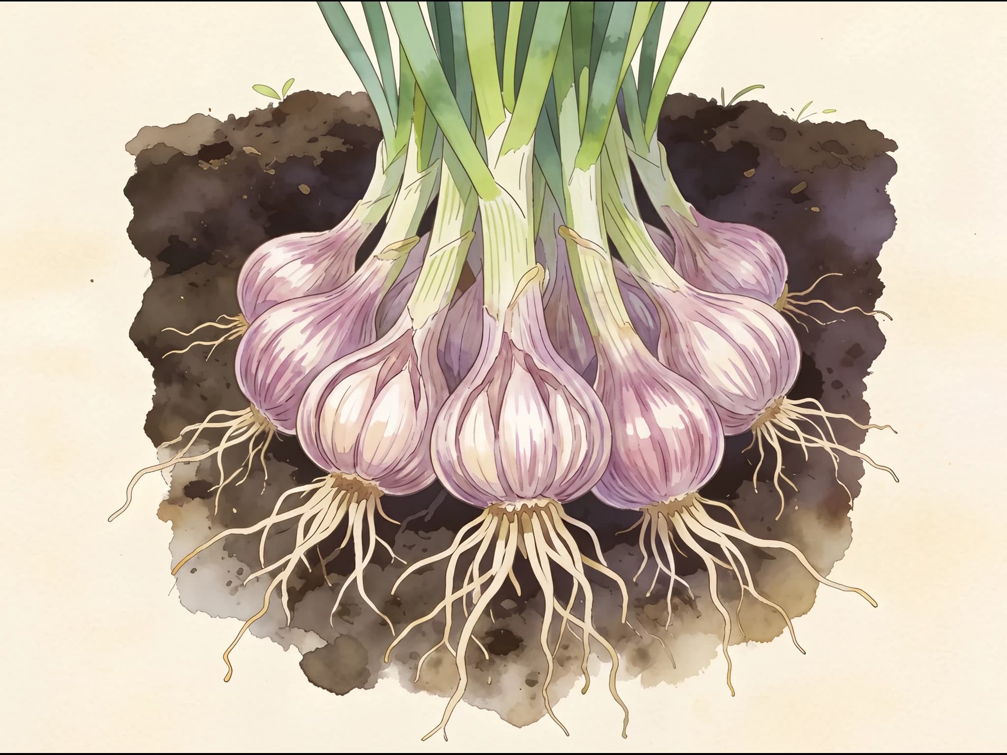 Ajo morado de Las Pedroñeras — Fruto