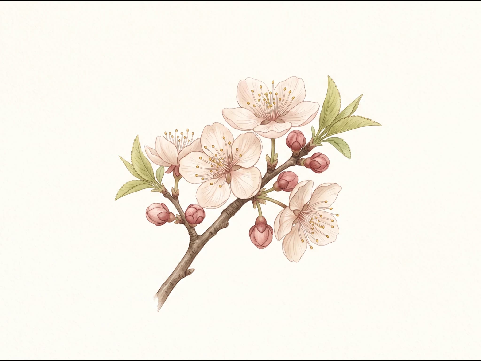 Albaricoque Moniquí — Flor