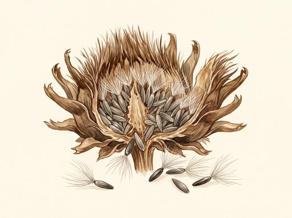 Alcachofa blanca de Tudela — Semillas