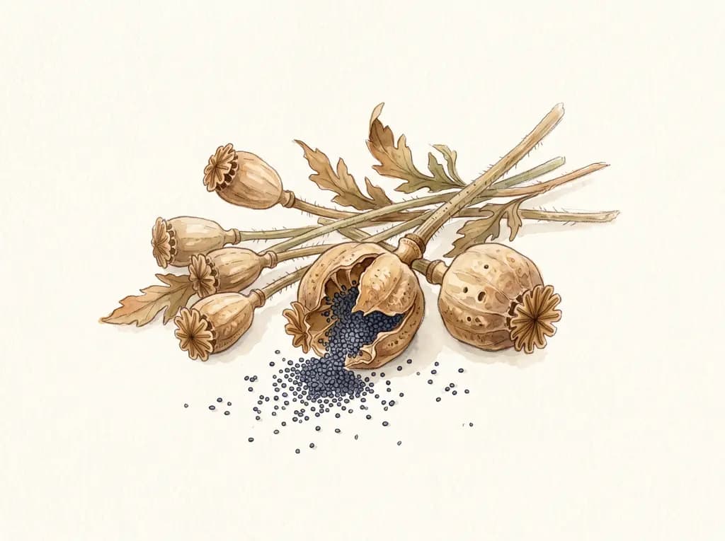 Amapola común — Semillas