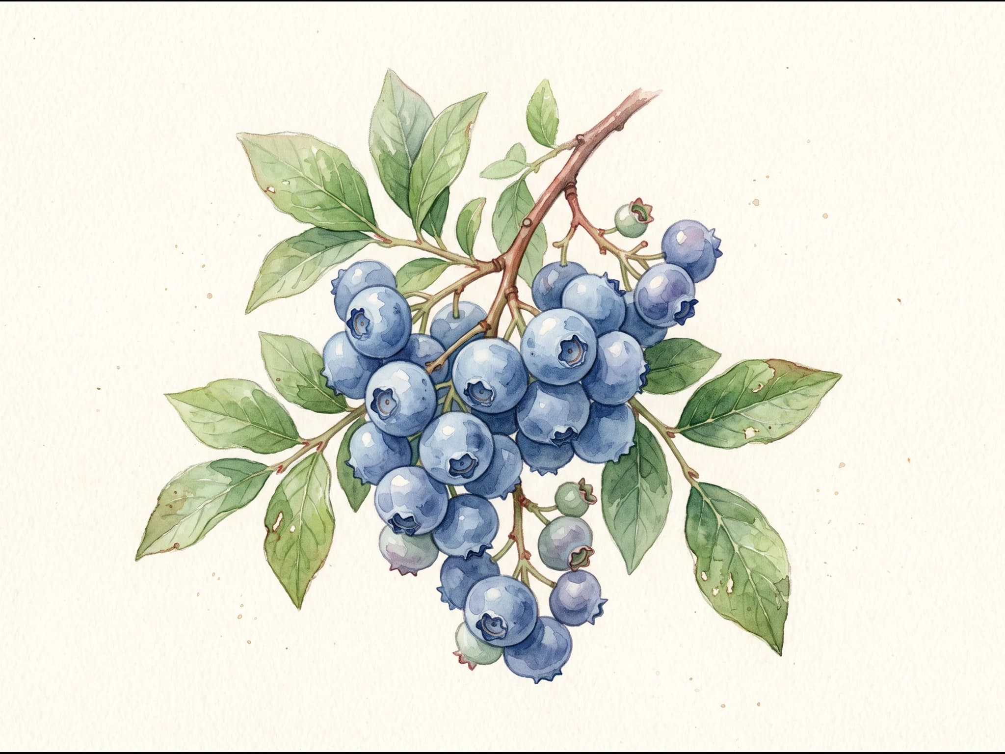 Arándano Bluecrop — Fruto