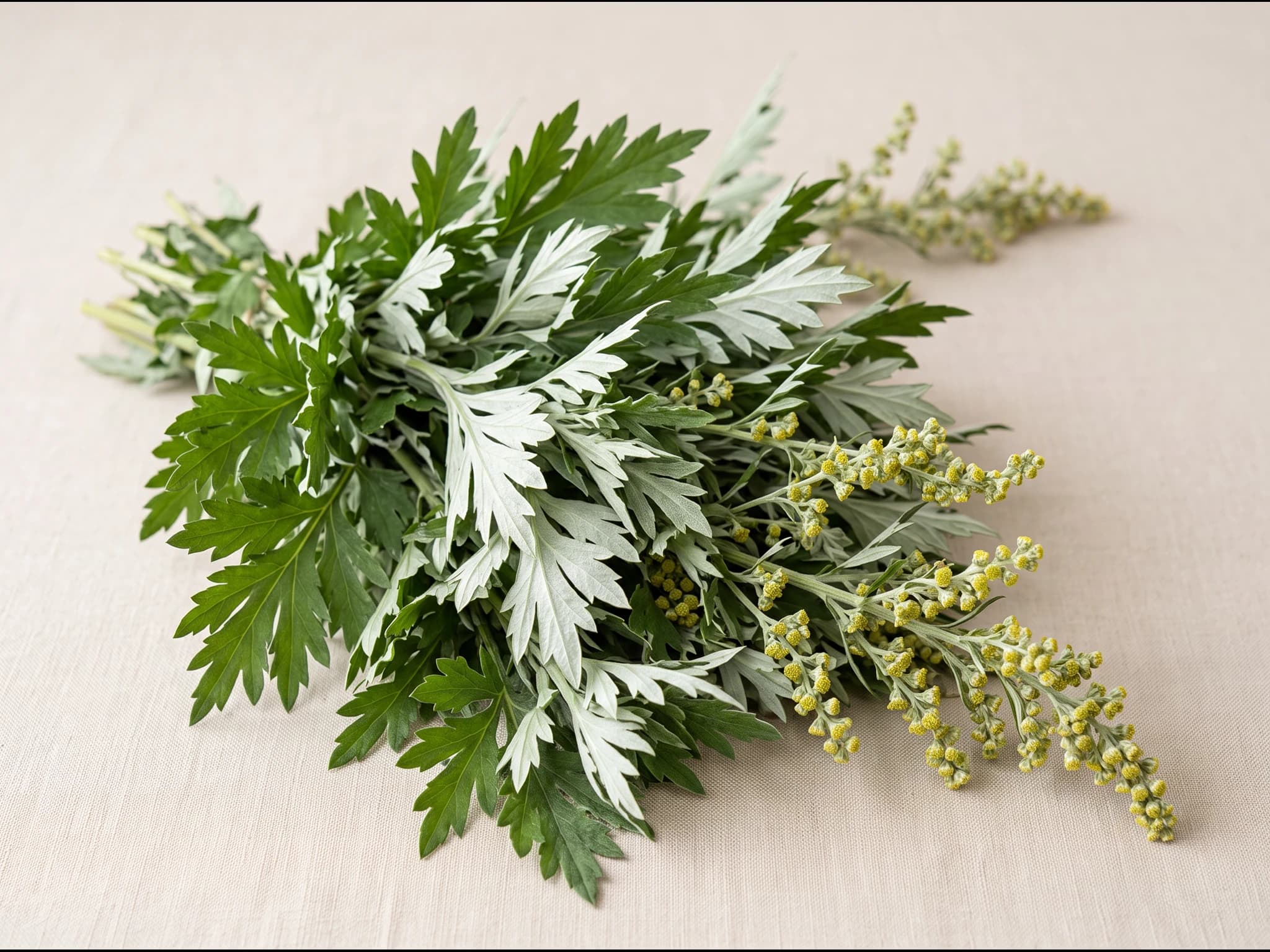 Artemisa común — Fruto